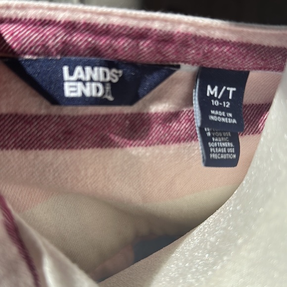 Lands End Flannel Tunic - Picture 5 of 7